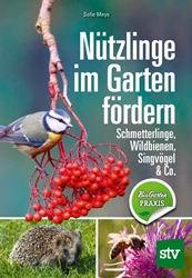 Buchcover - Fotos von Blaumeise, Igel und Biene